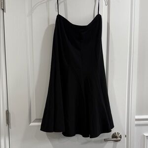 Jones New York Black A-Line Slip Skirt